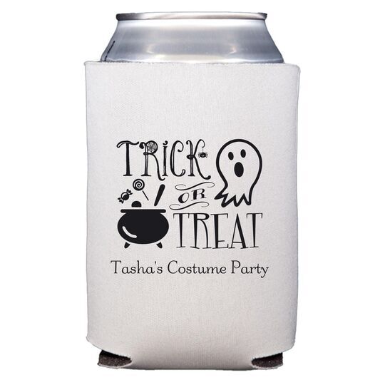 Trick or Treat Collapsible Koozies